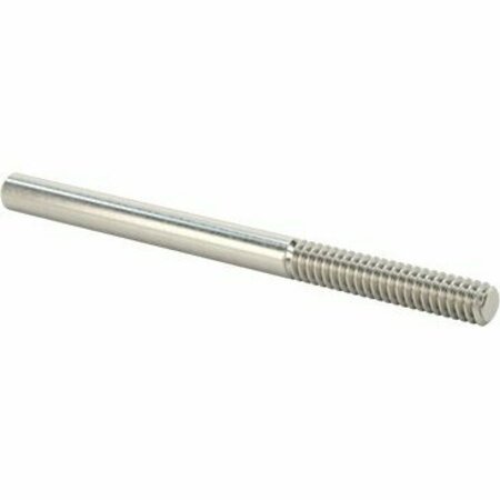 BSC PREFERRED 18-8 Stainless Steel Threaded on One End Stud 6-32 Thread Size 2 Long 97042A147